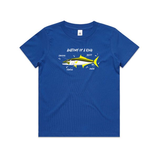 RMD Anatomy of a King - Kids Youth T shirt Thumbnail