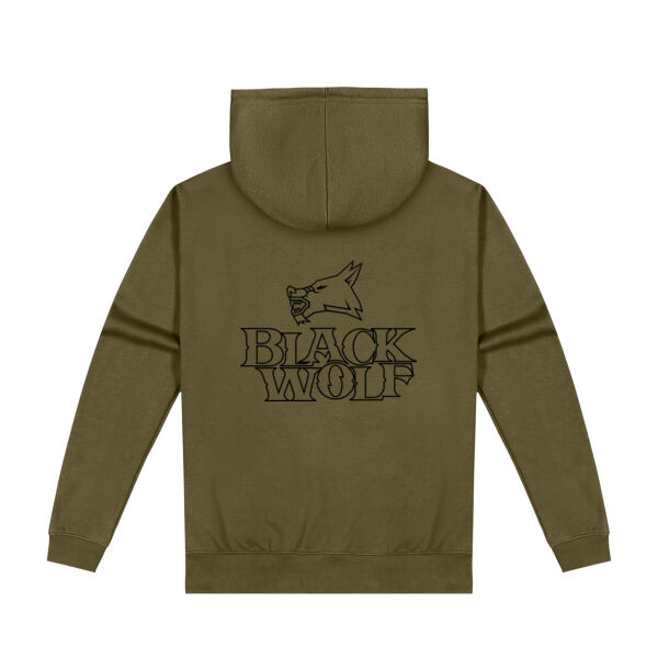 Black Wolf - Cloke Mens Origin Hoodie Thumbnail